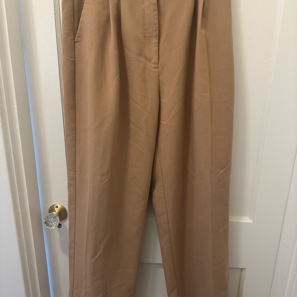 Elegant Tan Women's Pants